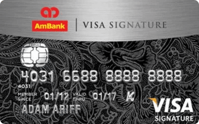 AmBank Visa Signature Credit Card